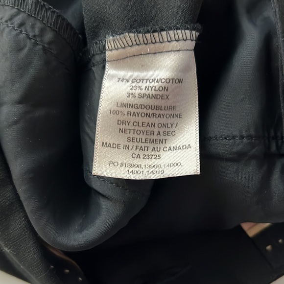 🩳 Talula Babaton black Bermuda shorts size 8 with pockets - Picture 12 of 13